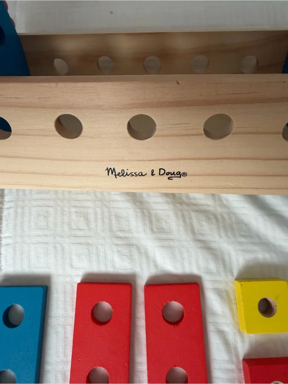 Melissa & Doug Wooden Toolbox Play Set